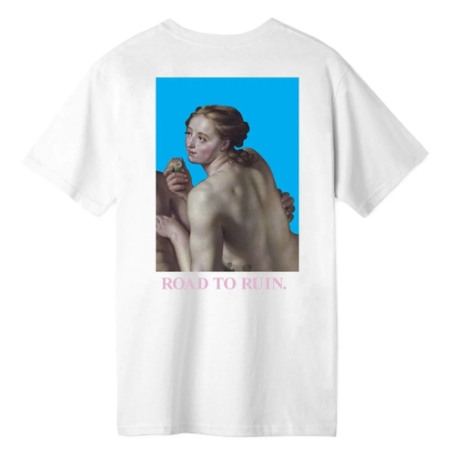 Huf Tee Road To Ruin White [Size: Mens Medium]