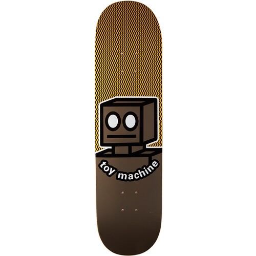 Toy Machine Deck Robot Grey 8.25
