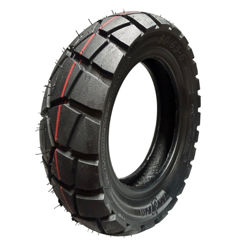 E-Scooter Tyre 80/65-6 All Terrain Premium Thicker Rubber Tube Type