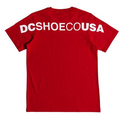 DC Youth Tee Side To Side Tango Red [Size: Youth 10/Small]