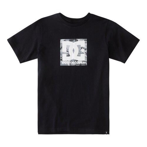 DC Youth Tee Star Fill Black/Camo [Size: Youth 8/XSmall]
