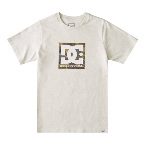 DC Youth Tee Boys Star Fill Snow Heather [Size: Youth 16/XLarge]