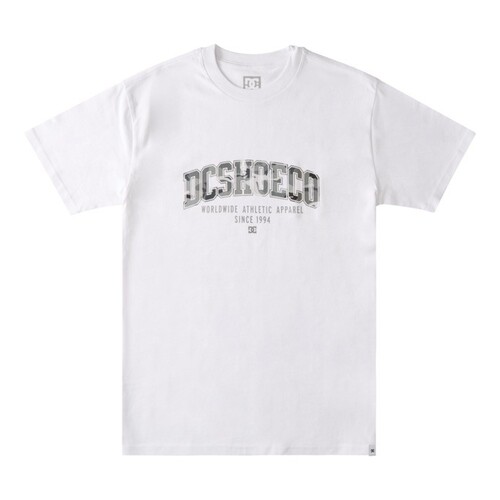DC Tee Build Up White [Size: Mens Medium]