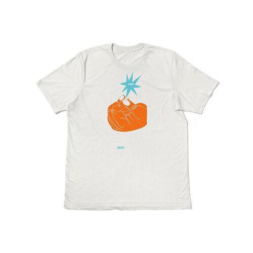 Uma Tee Snap Baby White [Size: Mens Small]