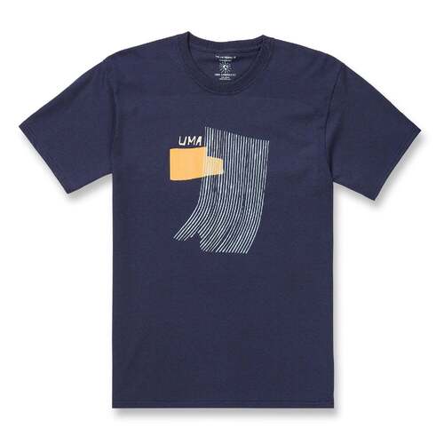 Uma Tee Cascade Navy [Size: Mens Large]
