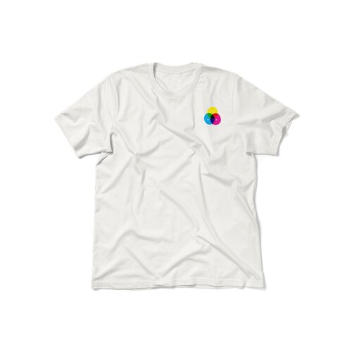 Uma Tee CMY White [Size: Mens Medium]