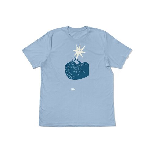 Uma Tee Snap Baby Blue [Size: Mens Small]