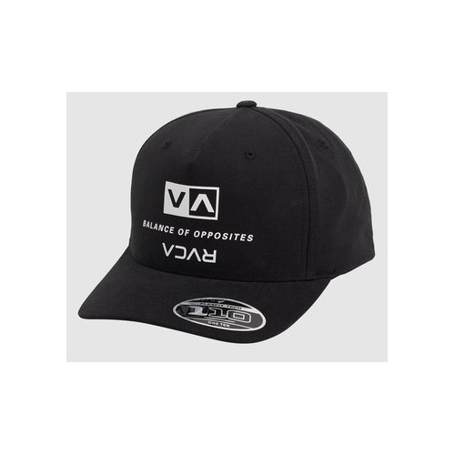 RVCA Hat Vert Pinched Snapback Black