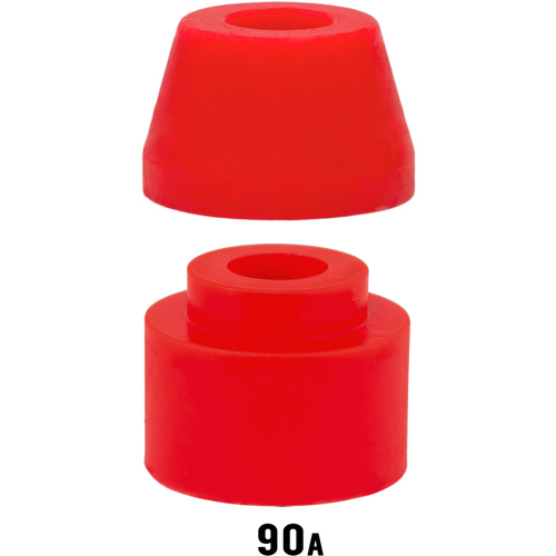 Venom Bushings Caliber Plug + Cone 90a HPF Red
