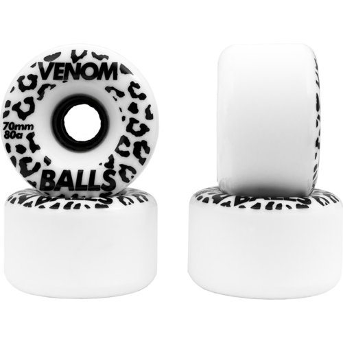 Venom Wheels Balls White 70mm 80a