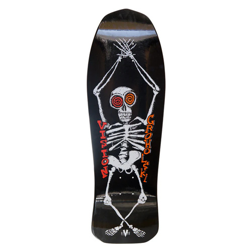 Vision Deck Groholski Skeleton Re-Issue Black 10.25 x 30.7 Inch