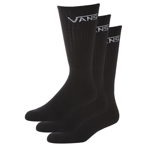 Vans Youth Socks Classic Crew 3pk Black US 10k-13k