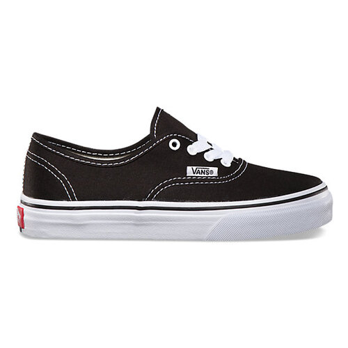Vans Youth Authentic Black/White [Size: US 1]