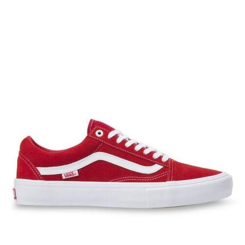 Vans Old Skool Pro Red/White [Size: Mens US 9 / UK 8]