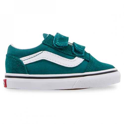 Vans Youth Old Skool Velcro Quetzal Green/White [Size: US 6K]