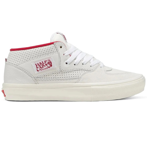 Vans Half Cab Skate Vintage Sport White/Red [Size: US 9]