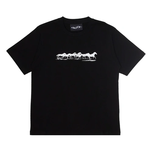 WKND Tee Silver Stallion Black [Size: Mens Medium] [Colour: Black]