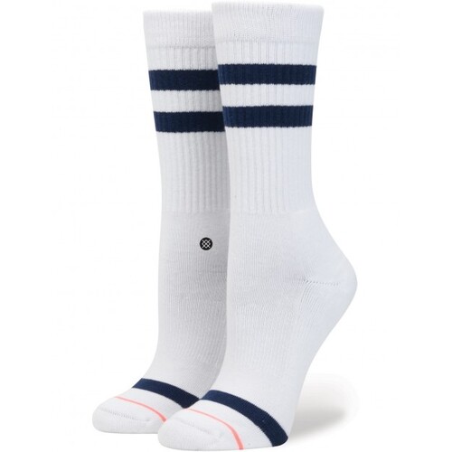 Stance Womens Socks Uncommon Classic White/Navy US 5-8