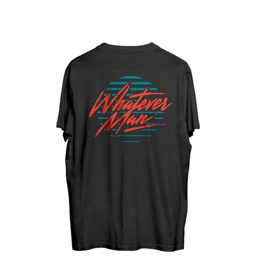 Whateverman Tee Miami Black [Size: Mens Small] [Colour: Black]