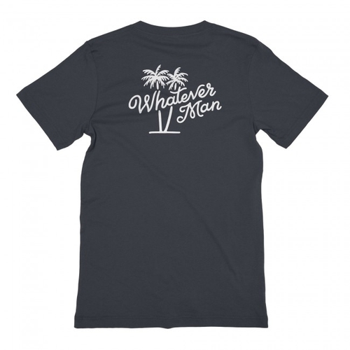 Whateverman Tee Palmy Navy [Size: Mens Small]