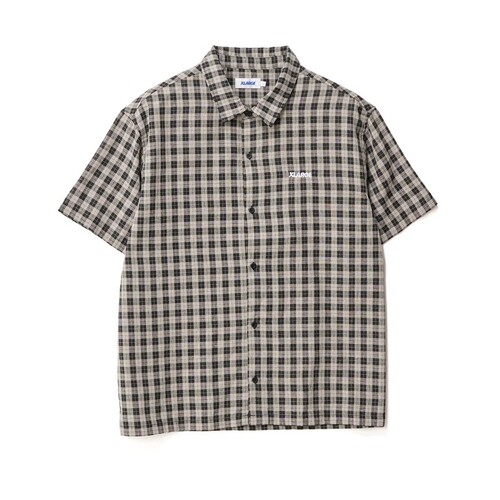 XLARGE Shirt 91 Oxford SS Tan/Black [Size: Mens Large]