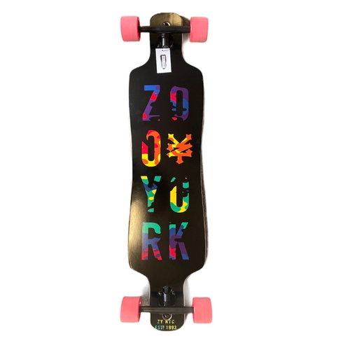 Zoo York Longboard Complete 41" Camo Logo Dropthrough